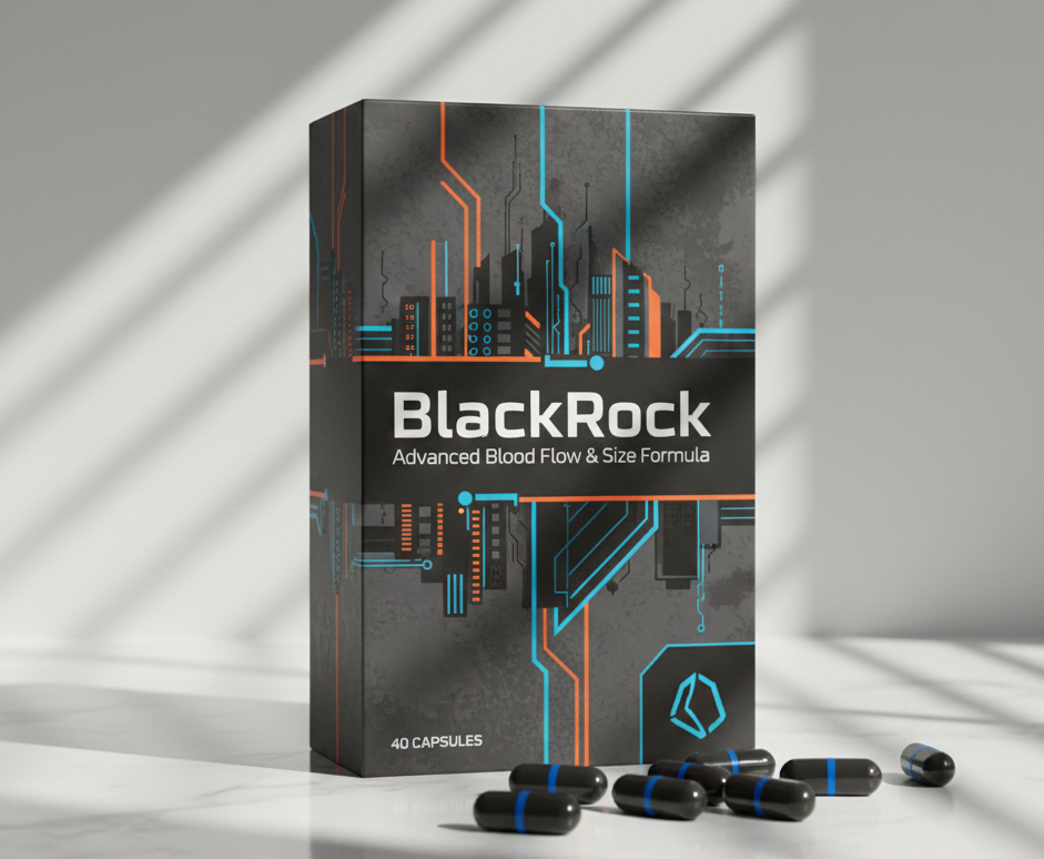BlackRock 40 капсул — дієтична добавка для підтримки кровообігу